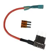 Micro3 ATM Add-A-Circuit Fuse Tap Link with 5A Fuse micro 3 Pack of 1 Red