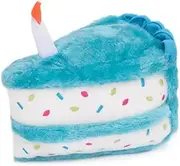 ZippyPaws ZP861 Birthday Cake Blue 17.5 X 15cm, One Size