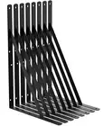 18 Inch Shelf Brackets & Supports Large Wall Brackets for Garage Storage Heavy
