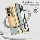 Case For Samsung Galaxy Z Fold5 Fold4 Fold6 Shockproof Tempered Glass Cover