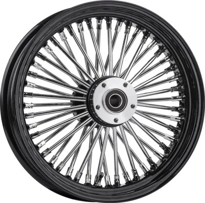 HD Black 48 Big Spoke Rear Wheel 18x3.5 Harley Night Train 01-06