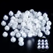 "Xthuge 50pcs Mini Round LED Ball Lamp Balloon Light,Long Standby Time Ball B...