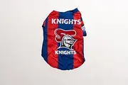 Newcastle Knights NRL Pet Jersey, Official Supporter Gear for Dogs, Large