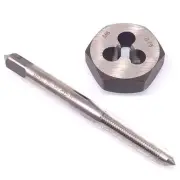 US Stock HSS M6 x 0.75mm Tap & 6x0.75mm Hexagon Die Metric Thread Right Hand Set