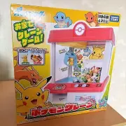 Pokemon Crane game machine with a Pikachu Moncolle Figure Takara Tomy from japan