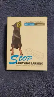 Ahwhg Anti Barking Device Rechargeable Ultrasonic Dog Bark Deterrent Blue