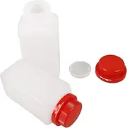 CHILDWEET 2pcs Empty Liquid Container Bottle for Laboratory Use Chemical Storage Sealing Cap Stylish for Sample Preservation