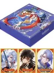 Genshin Impact Premium Card CCG Holo Sealed Booster Box 13 Pack 2023 Nilou