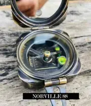 Antique Kelvin & Hughes Geological Brunton Brass Compass Survey Marine Compass