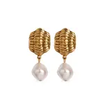 [Jennifer Behr] Jennifer Behr Asha Earrings ONE SIZE GOLD