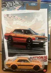 2025 HOT WHEELS NATIONAL ICONS 1971 NISSAN SKYLINE HT 2000 GT-R SILVER SERIES