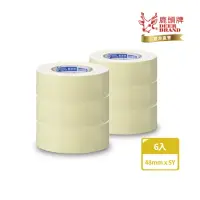 在飛比找momo購物網優惠-【DEER BRAND 鹿頭牌】泡棉雙面膠帶6入組 48mm