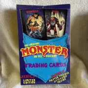 1991 MONSTER IN MY POCKET TRADING CARD NEW FACTORY SEALED UNOPENED UNSEARCH BOX