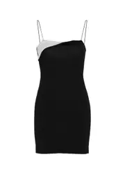 Jacquemus La Mini Robe Aro Knitted Mini Dress - Black - 40 (UK12 / M) 40 (UK12 / M)