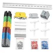 Terminal Block, Terminal Block Kit Red & Yellow & Blue & Black & Green & Grey