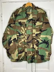 M65 Coat Cold Weather Field Woodland M81 Field Jacket Medium Regular
