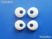 4pcs NEW WHITE EAR BUDS GEL FOR MOTOROLA ( H15 ) HEADSETS