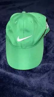 Nike Golf NEW DRI-FIT Swoosh Front Cap Unstructured Wicking Green Hat UNISEX