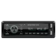 Single 1 DIN Car Stereo Radio Receiver MP3 Player Bluetooth AUX USB FM Head Unit