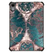 iPad mini (6th gen) iPad Impact Case Antique World Map by Nature Magick - Rose Gold Pink + Turquoise