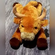 Aurora Toro Bull Flopsie Plush Stuffed Animal Toy New With Tag