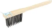 BESPORTBLE Pizza Brush Stovetop Scraper Oven Grill Tools Wire Brush Barbeque Grill Accessories BBQ Brushes for Grill Cleaner Pizza Tools Pizza Stone Brush and Scraper Barbecue Brush Wood