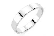 Solid 925 Sterling Silver Classic Band