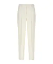 Kiton Tailored Cigarette Pants IT44,IT42 White
