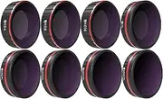 Freewell All Day Camera Lens Filter for Osmo Action (Pack of 8)