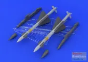 EDU648088 1:48 Eduard Brassin R-23R / AA-7 Apex Missile Set (2 pcs)