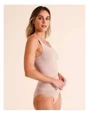 [Soho] Seamless Tank in Beige