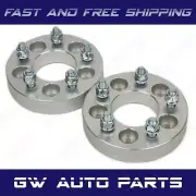 2 PC 1.25" WHEEL SPACER ADAPTERS 5X4.5 TO 5X135 | 5x114.3 to 5x135 Studs12x1.5