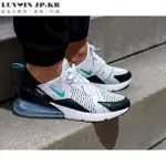 NIKE AIR MAX 270 黑白藍 氣墊 男女鞋潮流 AH8050-001