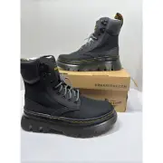 Dr. Martens Tarik New in Box-Black Utility/Combat Boots-27017001-Womens 4 Men 5