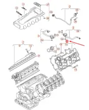 AUDI RS5 Coupe Quattro 8T3 Left Cylinder Head Cover 079103471BD NEW GENUINE