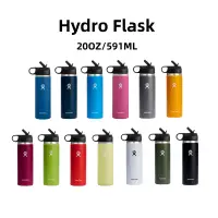 在飛比找蝦皮購物優惠-Hydro Flask 20oz 帶吸管蓋 591ml 不銹