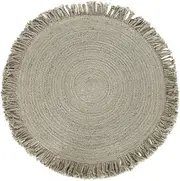 ALFOMBRA YUTE 150X150X1.5 2.15 NATURAL