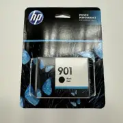 GENUINE *August 2022* HP 901 BLACK Printer Ink CC65AN Factory Sealed OEM