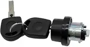 HAUAGEZWU Steering Ignition Switch Lock Barrel Cylinder with Key Fit for VW Fit for Skoda Fit for Audi A6 Q3 R8 TT Seat 8E0905855A 6L0905855D 107905855CF