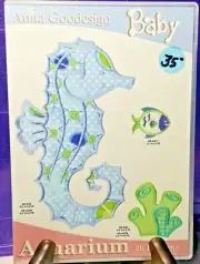 *NEW & OOP* Anita Goodesign - AQUARIUM - FREE SHIP Embroidery Machine