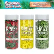 Summer Krazy Sprinkles Collection B (3 PC Set) | Sugar Sprinkles Variety Pack