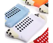 Men's Anti Slip Football Socks Athletic Long Socks Absorbent Sports Grip Socks