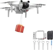 Mini 3 Pro Drone Airdrop System Drone Dropping Payload Release Device Air Drop Thrower with Landing Gear for DJI Mini 3 and Mini 3 Pro Release Fishing Bait/Rescue Tool Drone Accessories