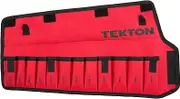 TEKTON 12-Tool Stubby Combination Wrench Pouch (8-19 mm) | ORG27212