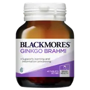 Blackmores Ginkgo Brahmi 40 Tabs