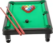 Miniature Billiard Table and Girls Play Table Indoor Pool Snooker Set Entertaining Toy for Birthday