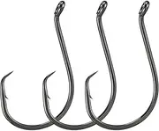 Octopus Circle Hooks High Carbon Steel Fishing Hooks Tackles- 1x Strong
