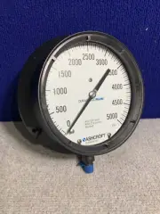 New Ashcroft DuraGauge Plus Pressure Gauge 8.5” Dia., 1/4" Thread