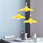 Modern Pendant Light Kitchen Ceiling Light Bar Lamp Yellow Chandelier Lighting