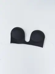 U-Shape Backless Bra Black